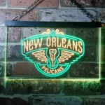 New Orleans Pelicans Neon Sign Pelican Wing Sign 1