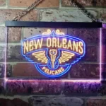 New Orleans Pelicans Neon Sign Pelican Wing Sign 1