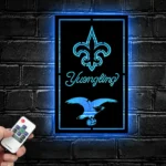 New Orleans Saints Metal Sign Yuengling Est 1967 1