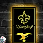 New Orleans Saints Metal Sign Yuengling Est 1967 1