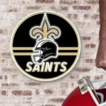 New Orleans Saints Neon Sign Artistic Nfl Helmet Acrylic 1