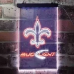 New Orleans Saints Neon Sign Bud Light 1