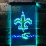 New Orleans Saints Neon Sign Bud Light 1