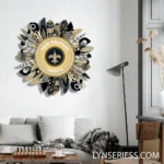 New Orleans Saints Neon Sign Wreath 1