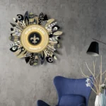 New Orleans Saints Neon Sign Wreath 1