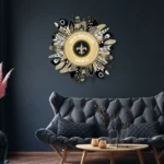 New Orleans Saints Neon Sign Wreath 1