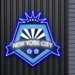 New York City Fc Neon Sign Logo 1