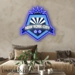 New York City Fc Neon Sign Logo 1