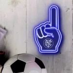 New York City Fc Neon Sign Mls Foam Finger 1