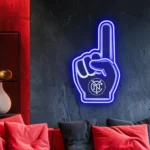 New York City Fc Neon Sign Mls Foam Finger 1