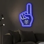 New York City Fc Neon Sign Mls Foam Finger 1
