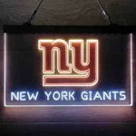 New York Giants Neon Sign Artistic 3 Color 1