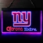 New York Giants Neon Sign Corona Extra 1
