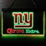 New York Giants Neon Sign Corona Extra 1