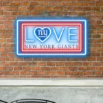 New York Giants Neon Sign Love Sign 1