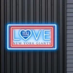 New York Giants Neon Sign Love Sign 1