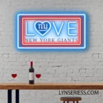 New York Giants Neon Sign Love Sign 1