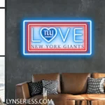 New York Giants Neon Sign Love Sign 1