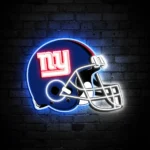 New York Giants Neon Sign Nfl Football Helmet Acrylic Led 1