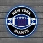 New York Giants Neon Sign Rugby Acrylic 1