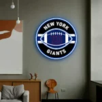 New York Giants Neon Sign Rugby Acrylic 1