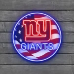 New York Giants Neon Sign Us Pennant Acrylic 1