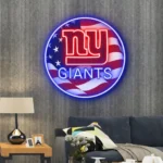 New York Giants Neon Sign Us Pennant Acrylic 1