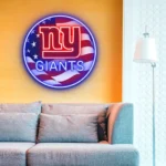 New York Giants Neon Sign Us Pennant Acrylic 1