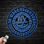 New York Islanders Metal Sign Custom Nhl 1