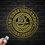 New York Islanders Metal Sign Custom Nhl 1