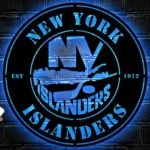 New York Islanders Metal Sign New York Team 1