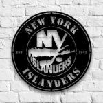 New York Islanders Metal Sign New York Team 1