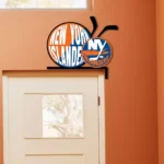 New York Islanders Metal Sign Ny Isles Puck 1