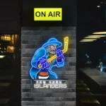New York Islanders Neon Sign Mascot Mascot Acrylic Artwork 1