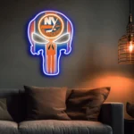 New York Islanders Neon Sign The Punisher 1