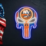 New York Islanders Neon Sign The Punisher 1
