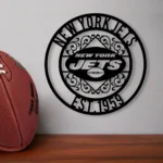 New York Jets Metal Sign Custom Nfl 1