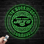 New York Jets Metal Sign Custom Nfl 1