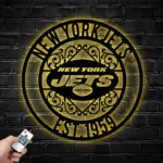 New York Jets Metal Sign Custom Nfl 1