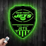 New York Jets Metal Sign Shield Shape 1