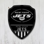 New York Jets Metal Sign Shield Shape 1