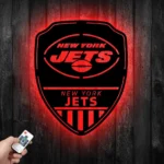 New York Jets Metal Sign Shield Shape 1