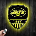 New York Jets Metal Sign Shield Shape 1