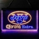 New York Jets Neon Sign Corona Extra 1