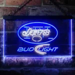 New York Jets Neon Sign Detailed Bud Light 1