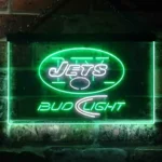 New York Jets Neon Sign Detailed Bud Light 1