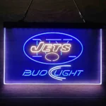 New York Jets Neon Sign Detailed Bud Light 3 Color 1