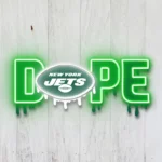 New York Jets Neon Sign Dripping Dope 1