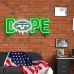New York Jets Neon Sign Dripping Dope 1