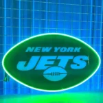 New York Jets Neon Sign Jets Nfl Logo 1